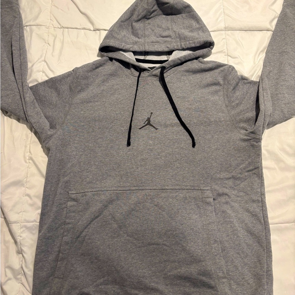 Gray Jordan Hoodie • good condition